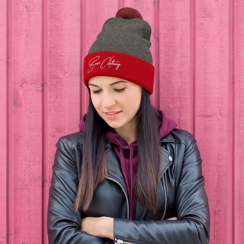 Pom-Pom Beanie Multiple Colors Hat - Bearclothing