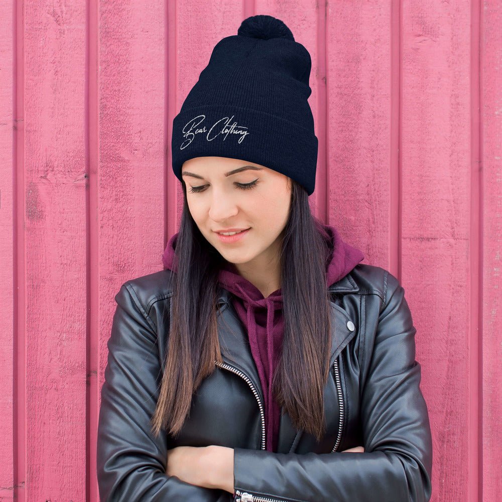 Pom-Pom Beanie Multiple Colors Hat - Bearclothing
