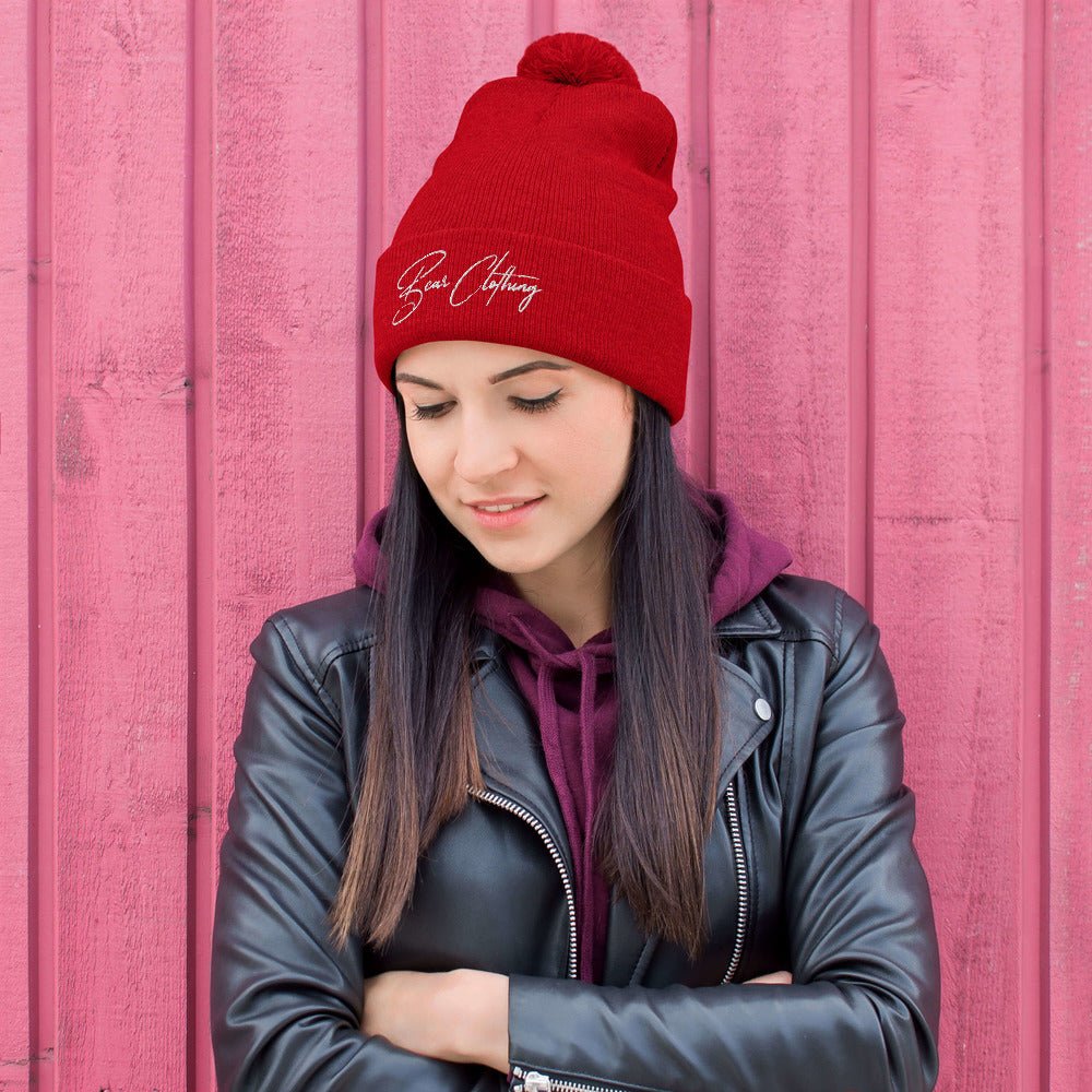 Pom-Pom Beanie Multiple Colors Hat - Bearclothing