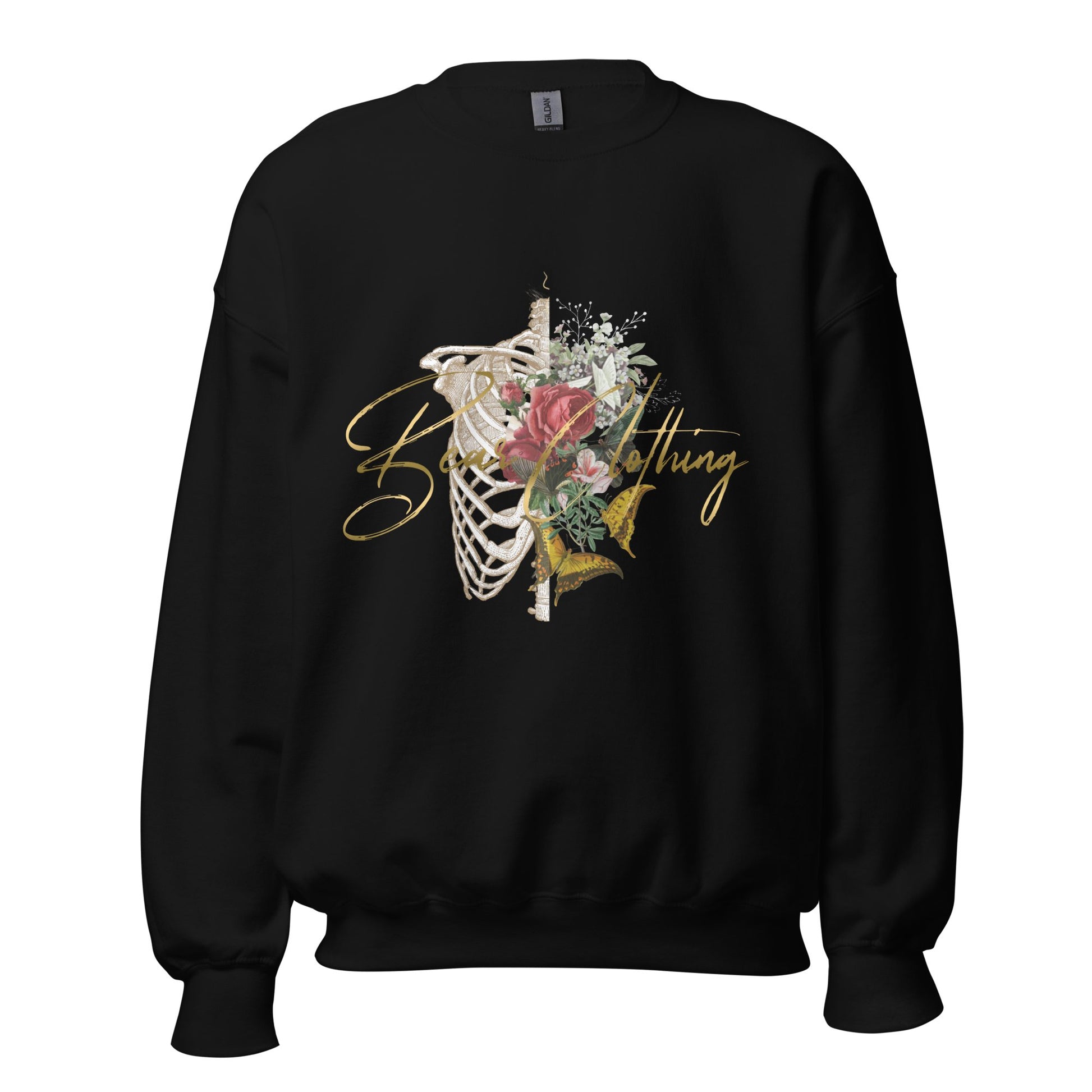 What Lies Beneath Ribs Premium Gildan Sweatshirt - Bearclothing