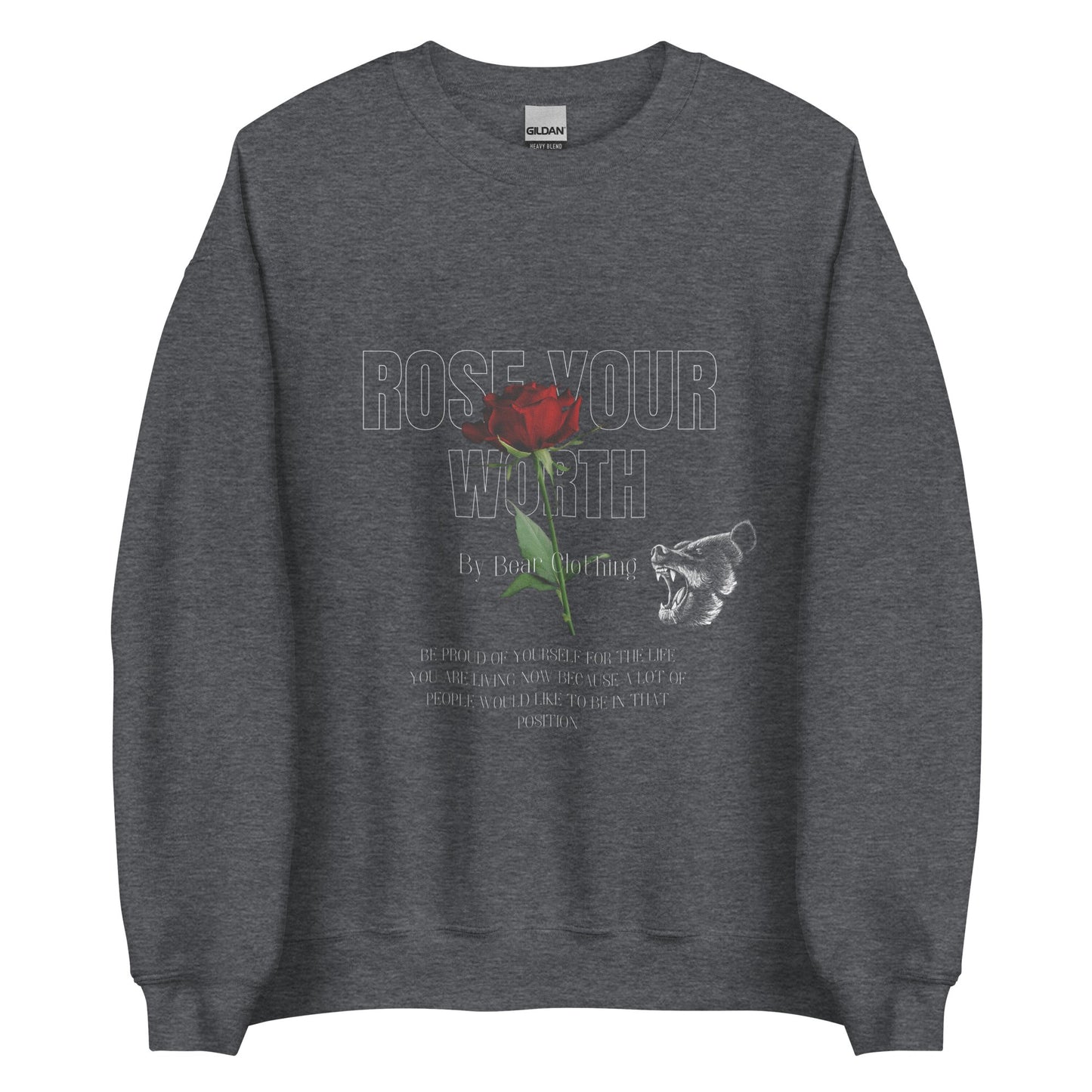 Fall Exclusive Rose Your Worth Unisex Sweatshirt