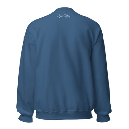 White Print Bear Unisex Sweatshirt up to 5xl available .... - Bearclothing