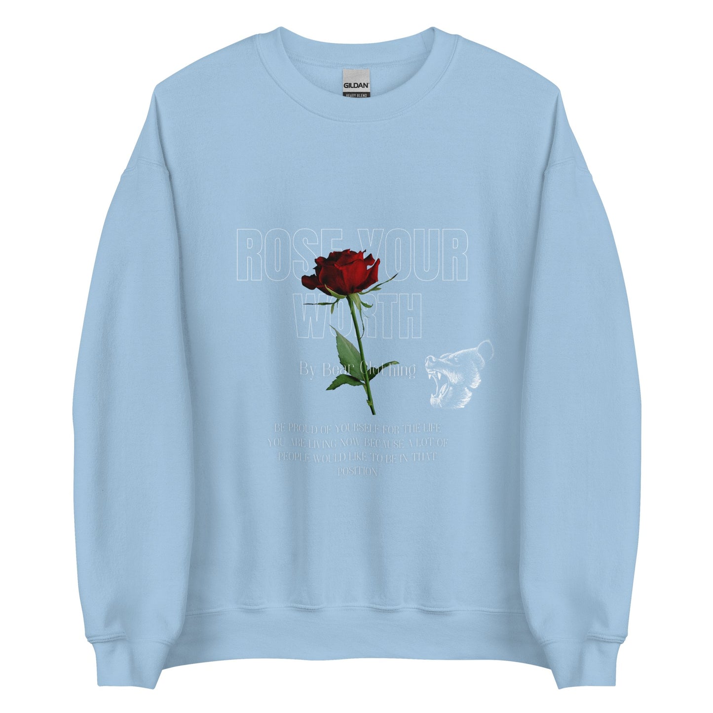 Fall Exclusive Rose Your Worth Unisex Sweatshirt