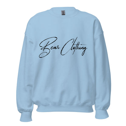 Fall Black Signature Print Sweatshirt