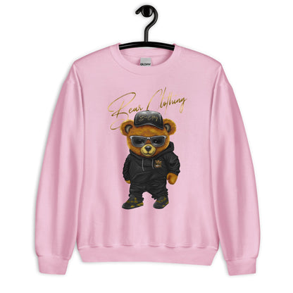 Wrapped In His Worth Honey Bear Sweatshirt - Bearclothing