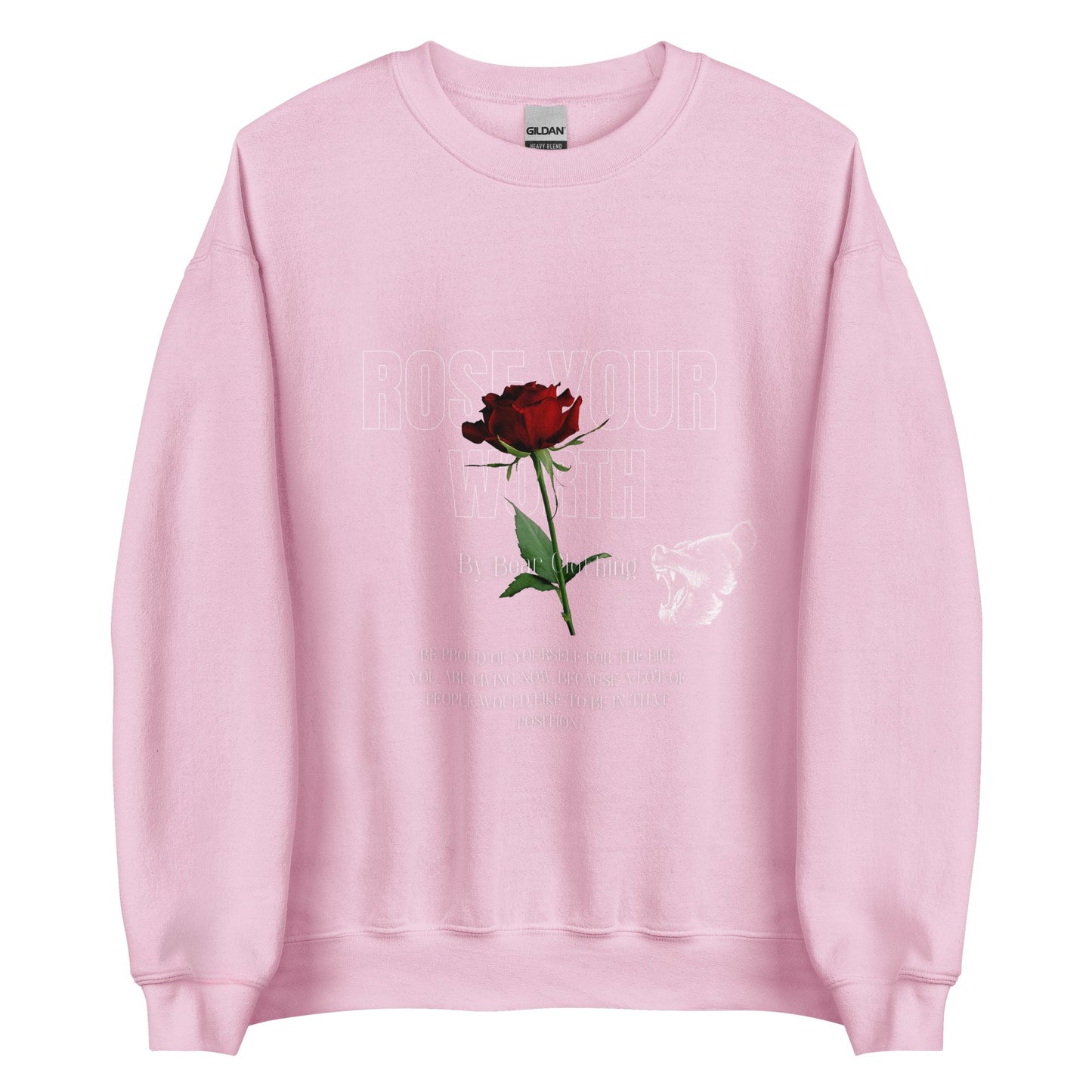 Fall Exclusive Rose Your Worth Unisex Sweatshirt