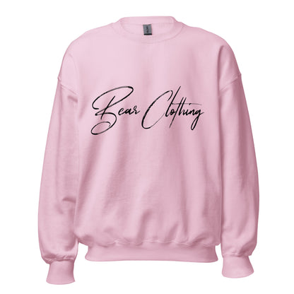 Fall Black Signature Print Sweatshirt