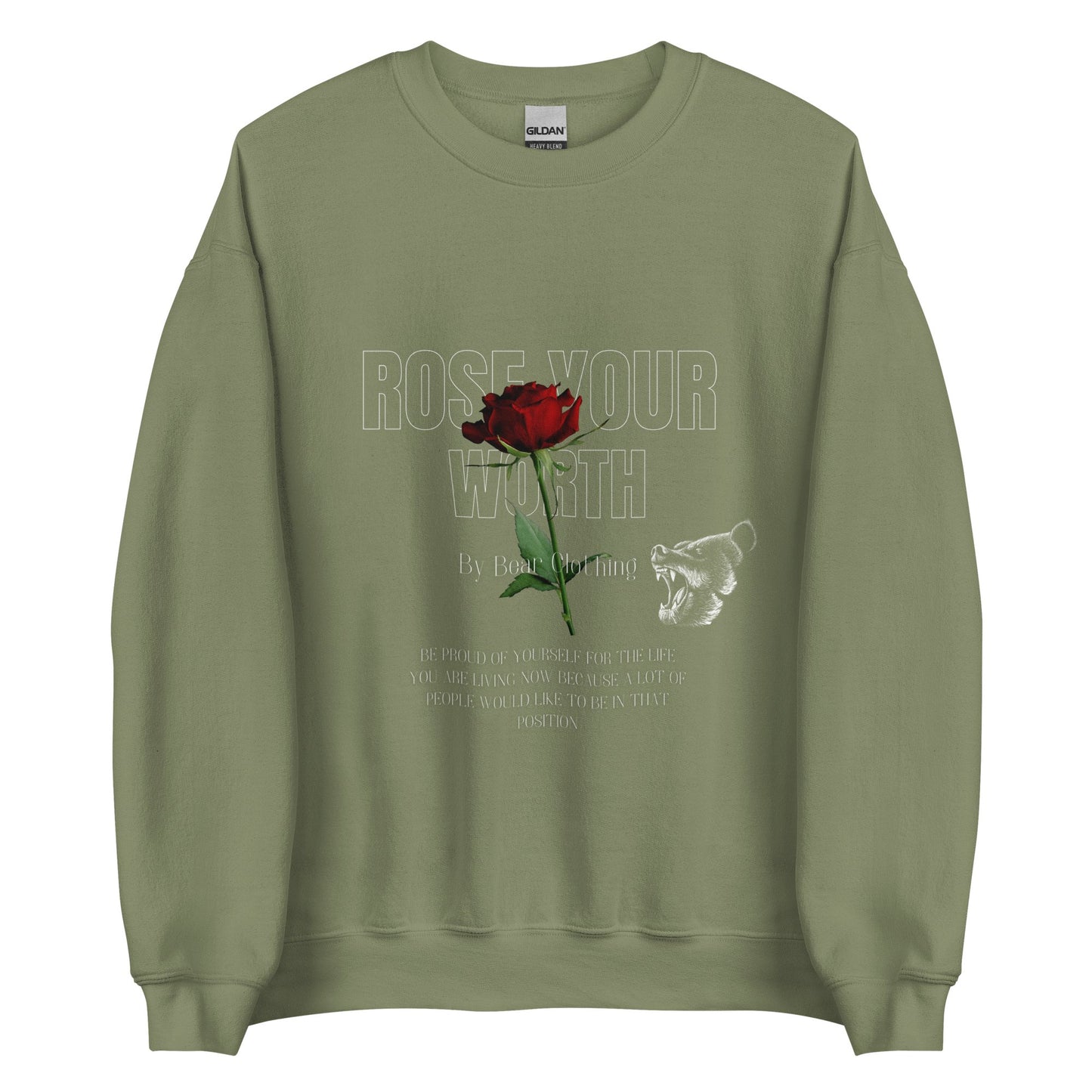 Fall Exclusive Rose Your Worth Unisex Sweatshirt