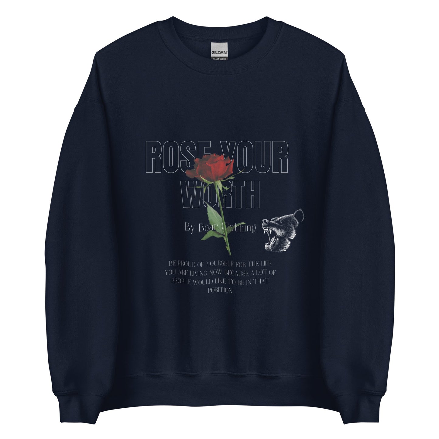 Fall Exclusive Rose Your Worth Unisex Sweatshirt