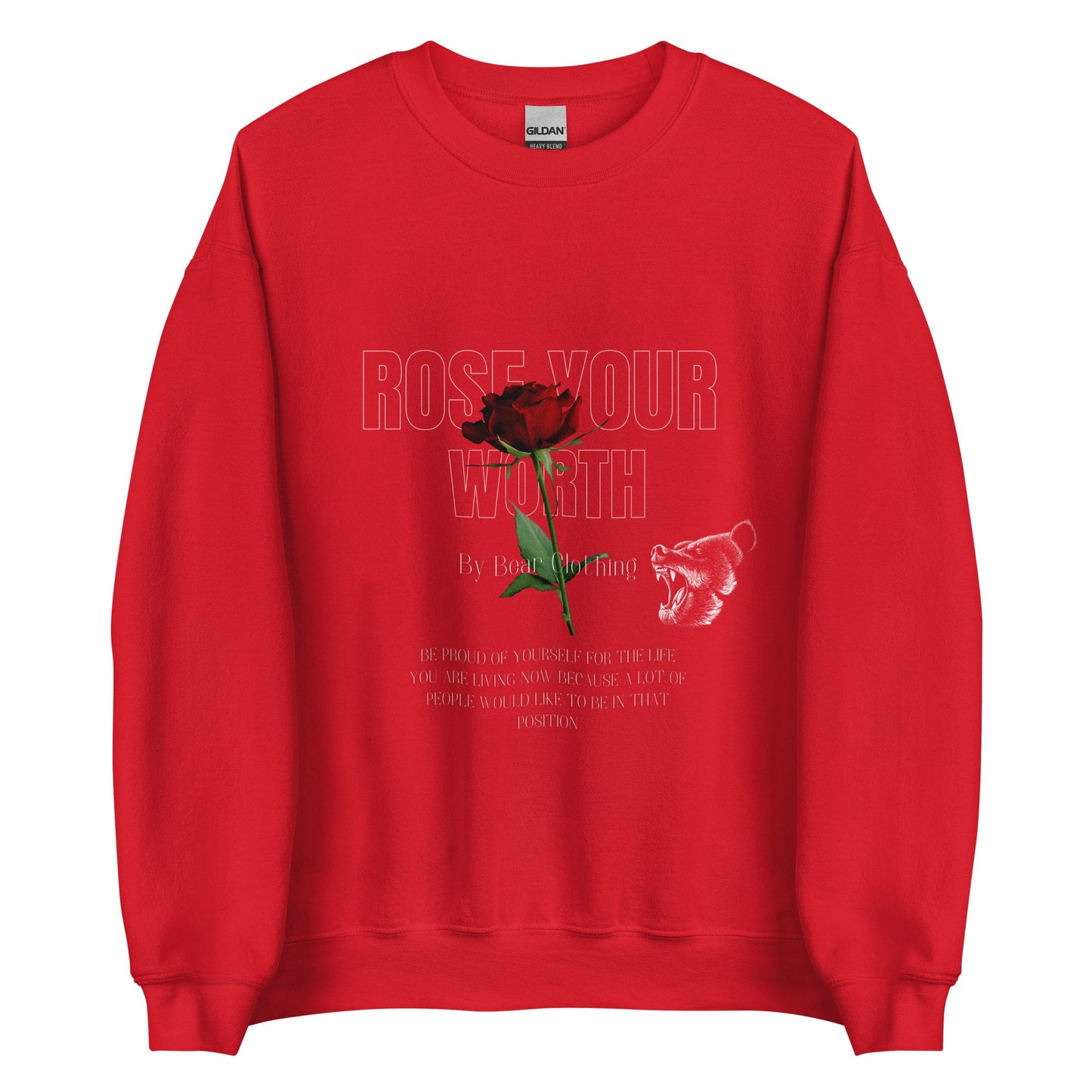 Fall Exclusive Rose Your Worth Unisex Sweatshirt