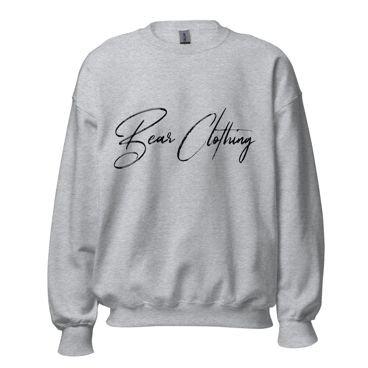 Fall Black Signature Print Sweatshirt
