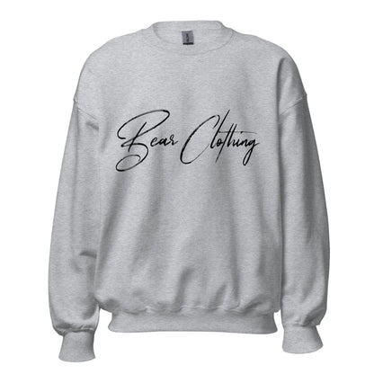 Fall Black Signature Print Sweatshirt