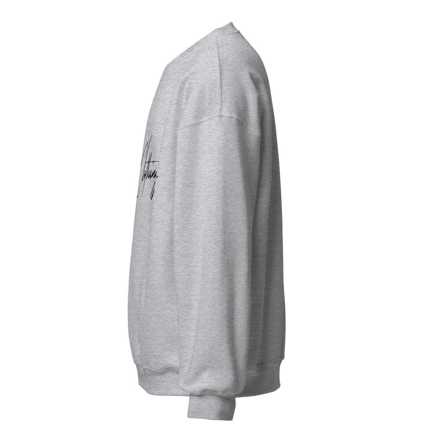 Fall Black Signature Print Sweatshirt