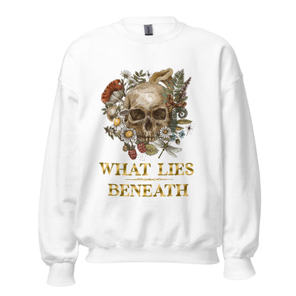 What Lies Beneath Premium Gildan Sweatshirt - Bearclothing