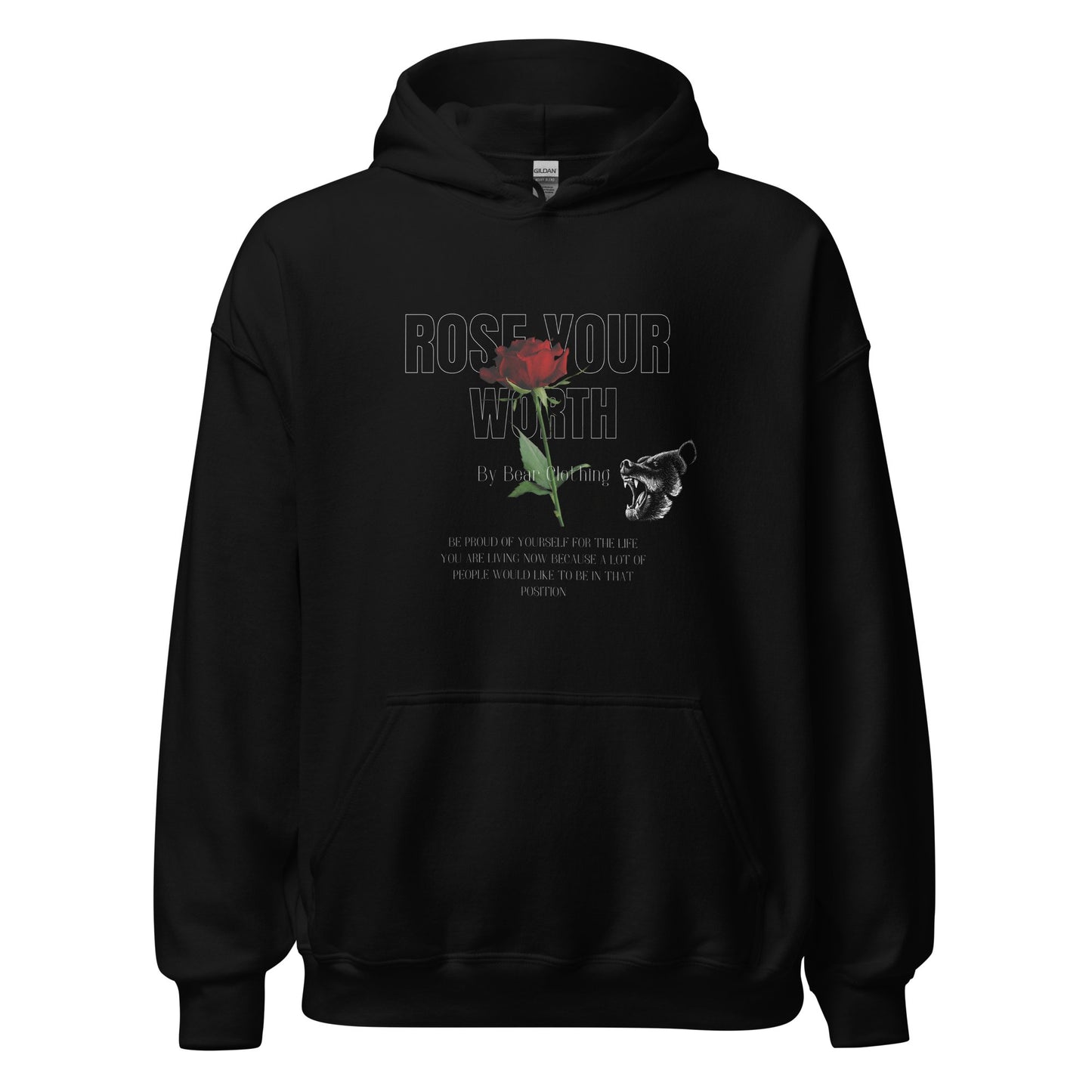 Fall Rose Your Worth Hoodie