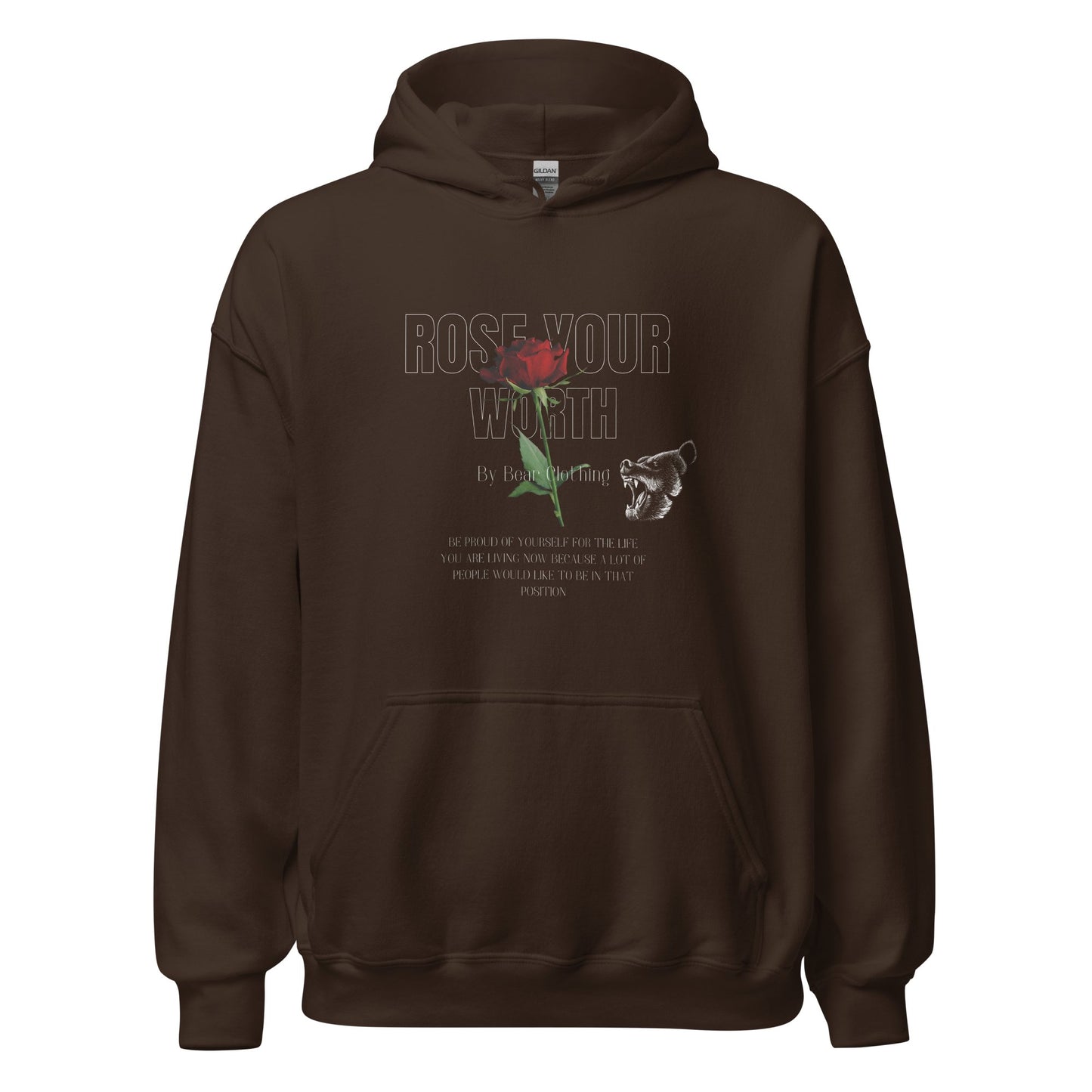 Fall Rose Your Worth Hoodie