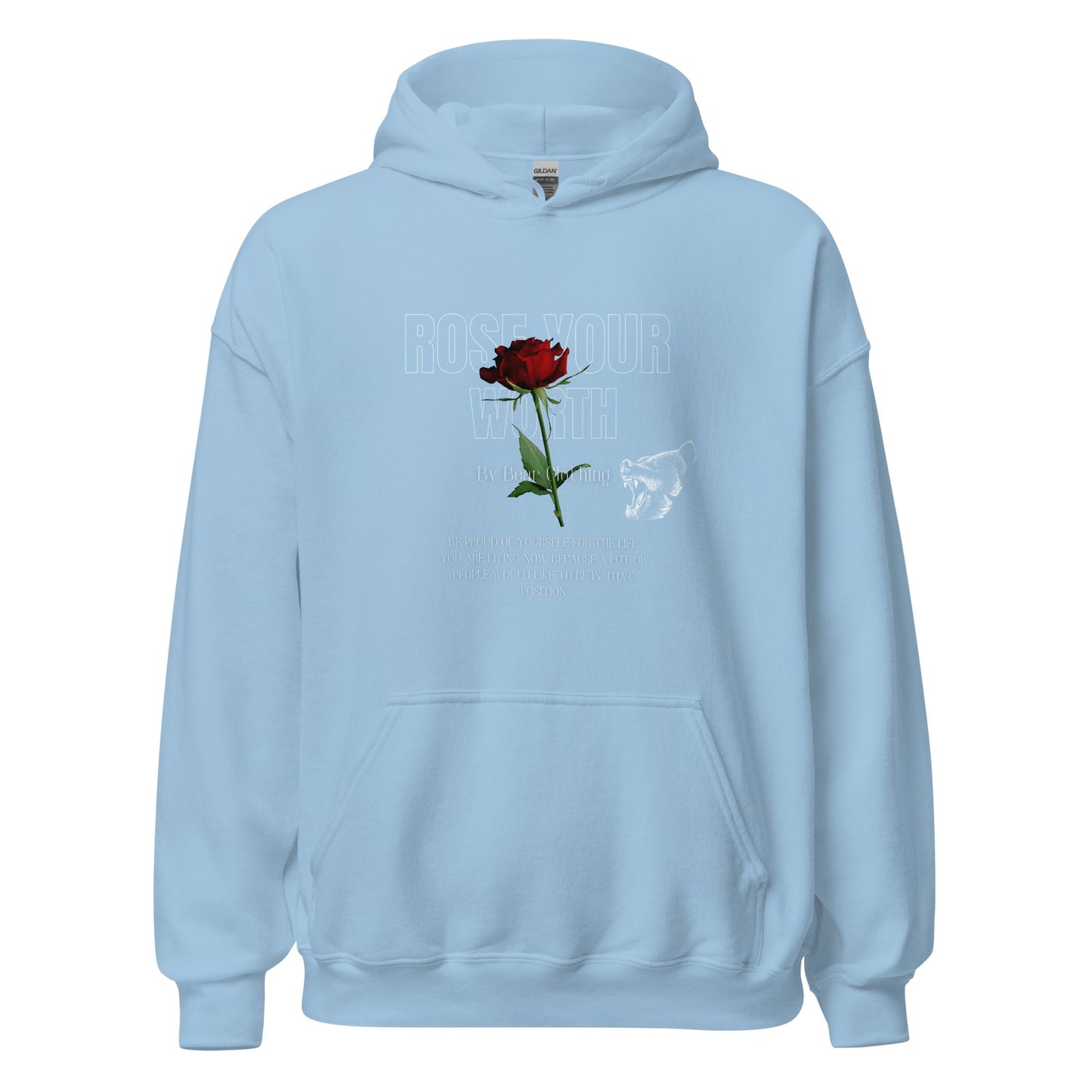 Fall Rose Your Worth Hoodie