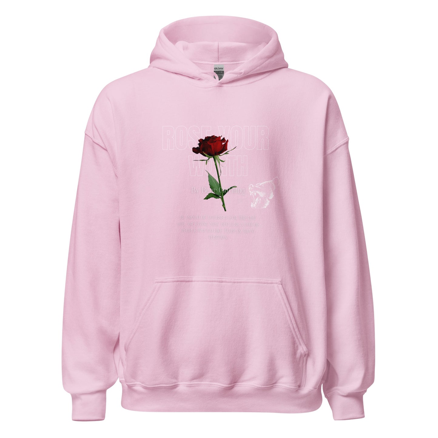 Fall Rose Your Worth Hoodie