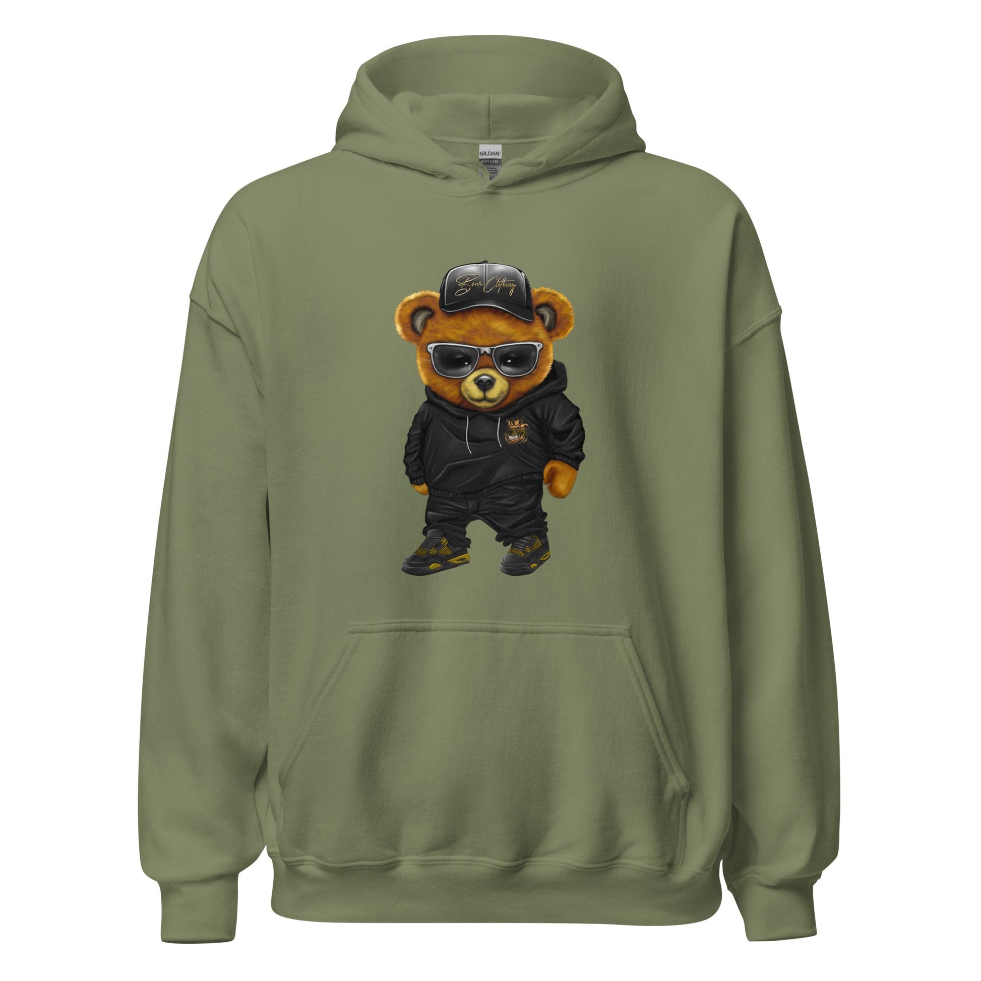Wrapped In His Worth Honey Bear Unisex Hoodie - Bearclothing