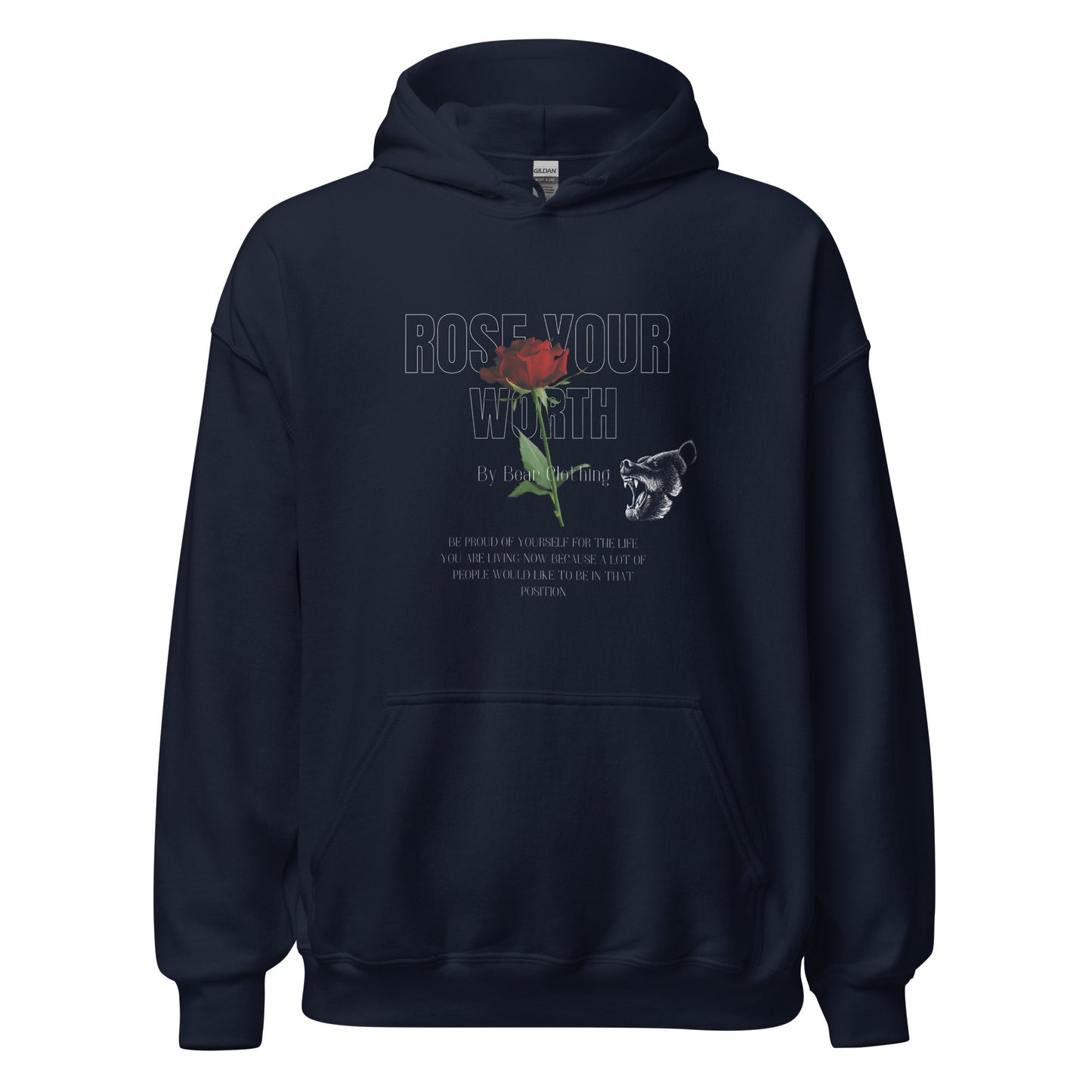 Fall Rose Your Worth Hoodie