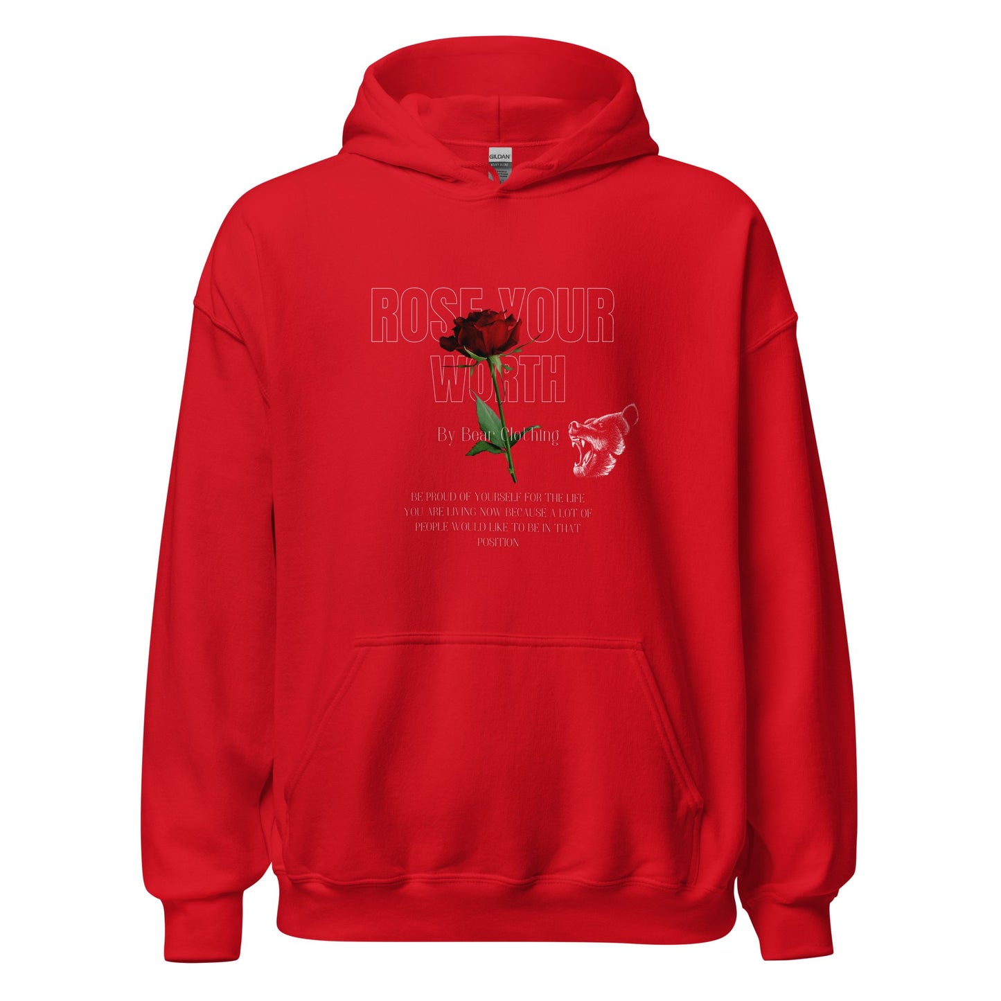 Fall Rose Your Worth Hoodie