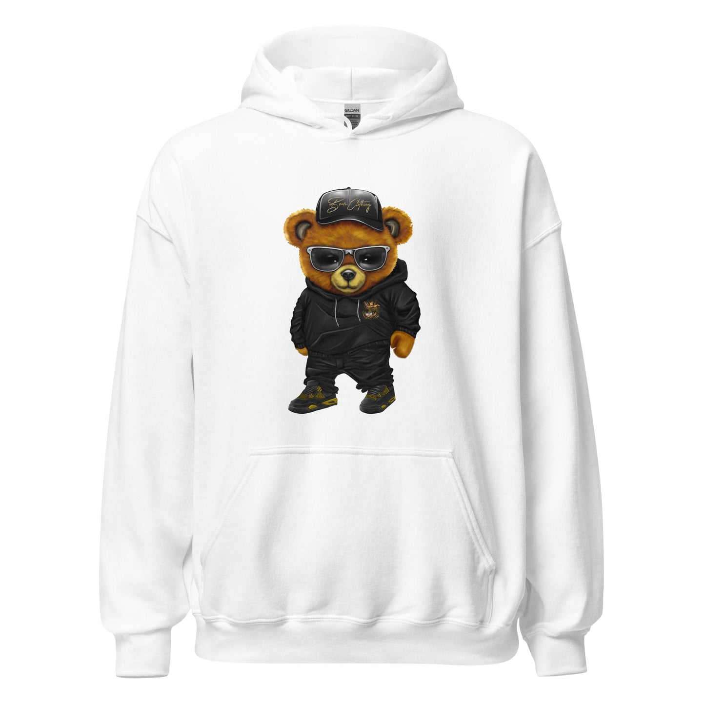 Wrapped In His Worth Honey Bear Unisex Hoodie - Bearclothing