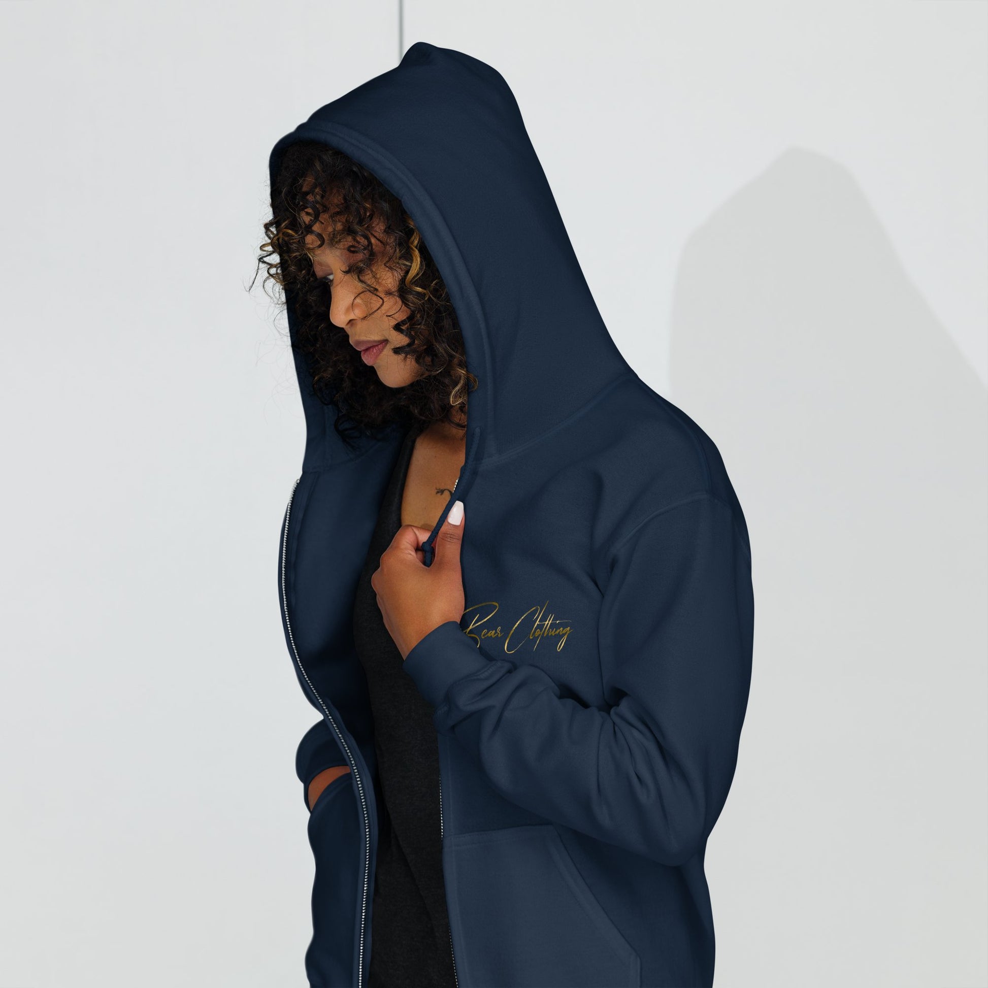 What Lies beneath Skull Zip Up Hoodie - Bearclothing