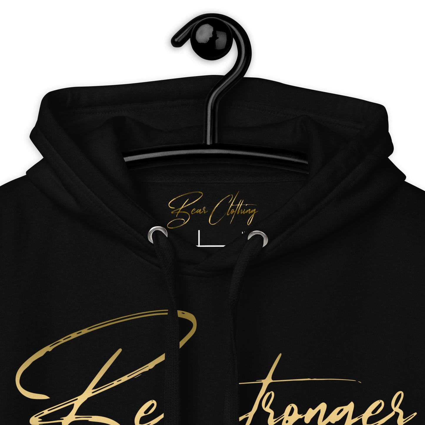 Fall Gold Print Stronger Than Your Excuses Unisex Hoodie