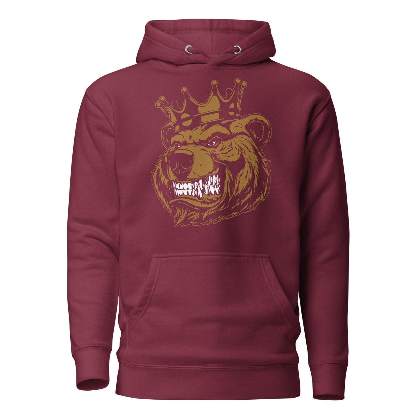 Brown Print Unisex Hoodie