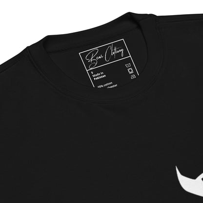 Dpov White Beard Print Premium Unisex Sweatshirt
