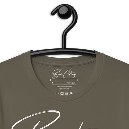 White Print Stronger Than Your Excuses t-shirt' - Bearclothing
