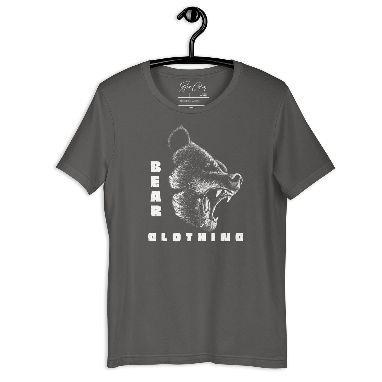 Exclusive White Print Bear Tee