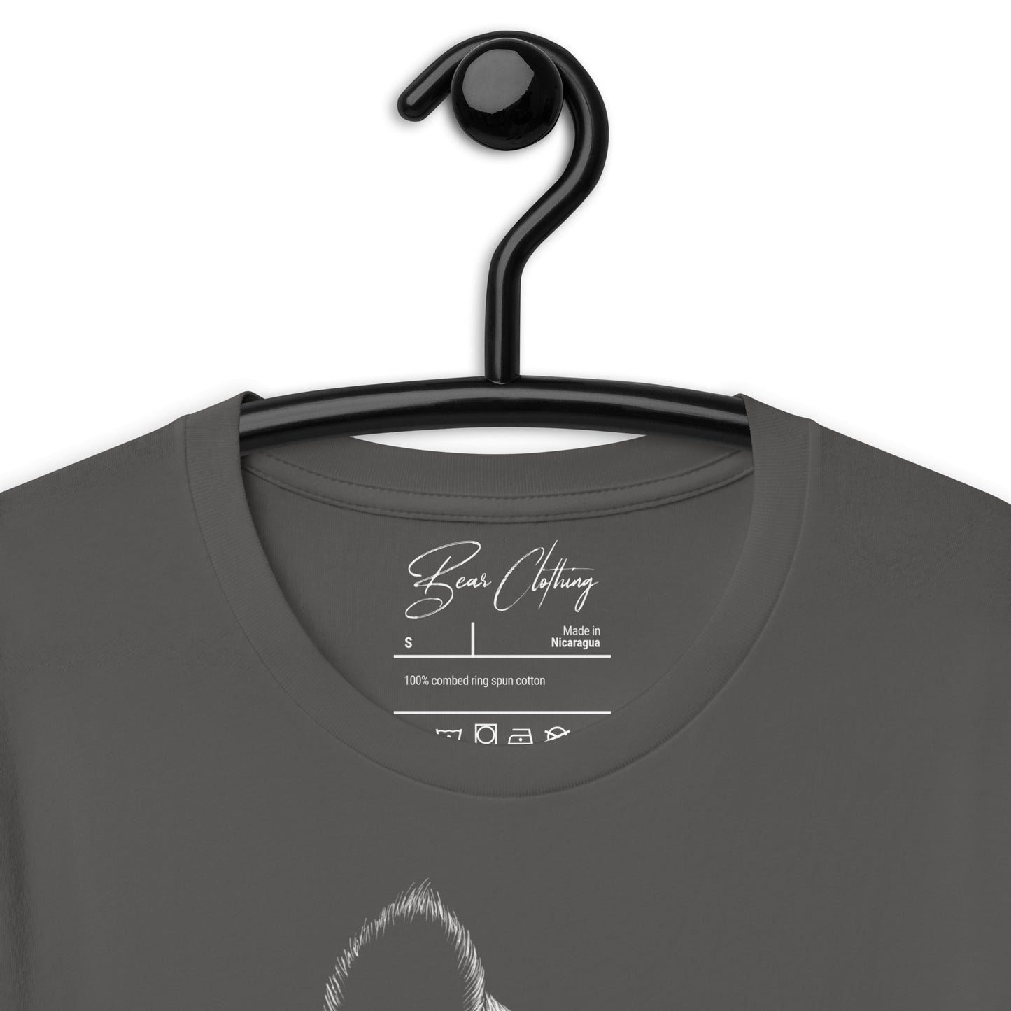 Exclusive White Print Bear Tee