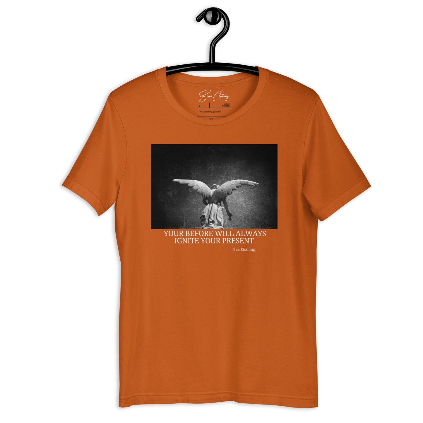Exclusive White Print Box Angel Tee