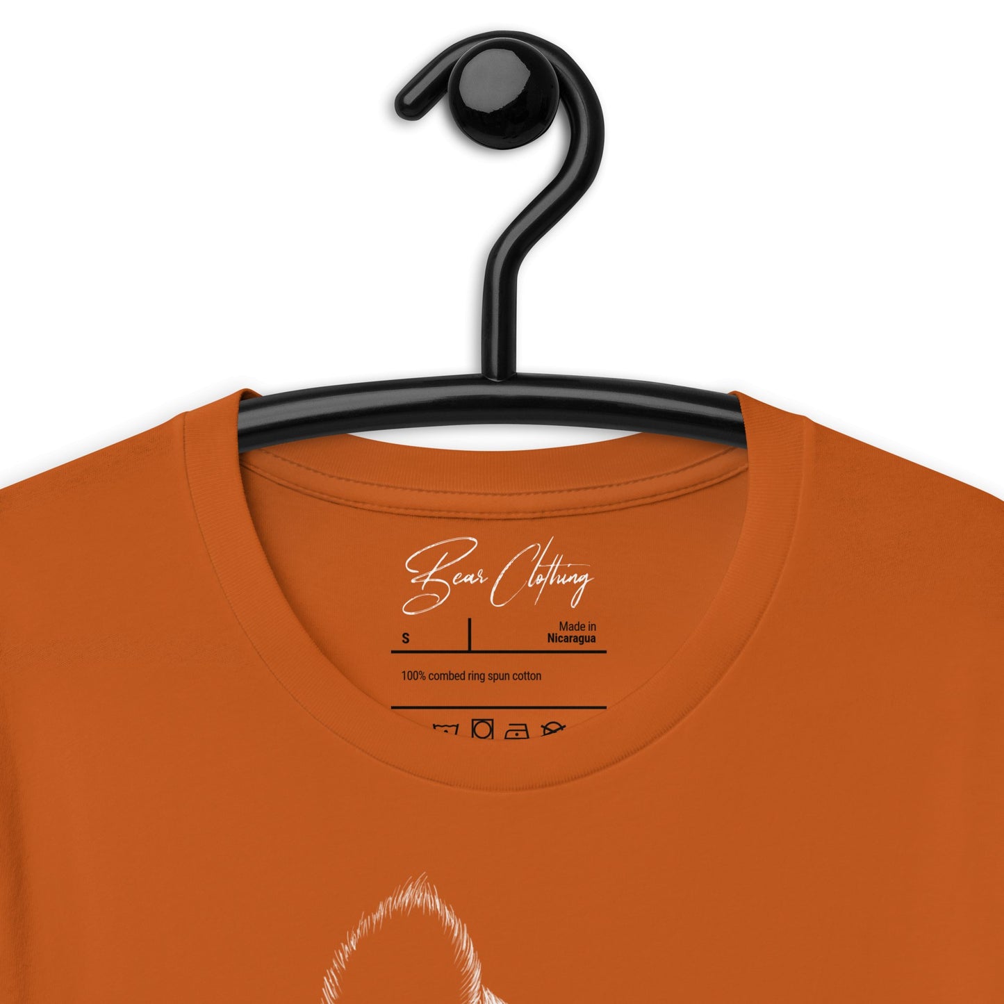 Exclusive White Print Bear Tee