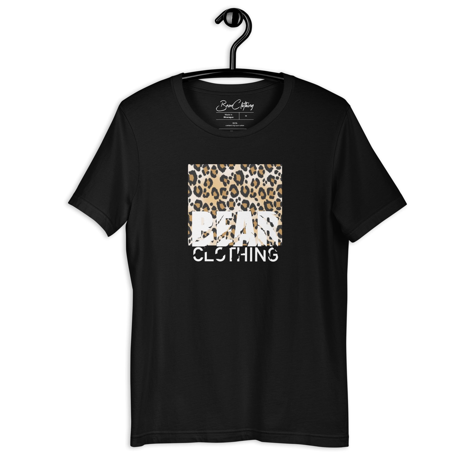 Unisex Matching Leopard Print Tee.. - Bearclothing