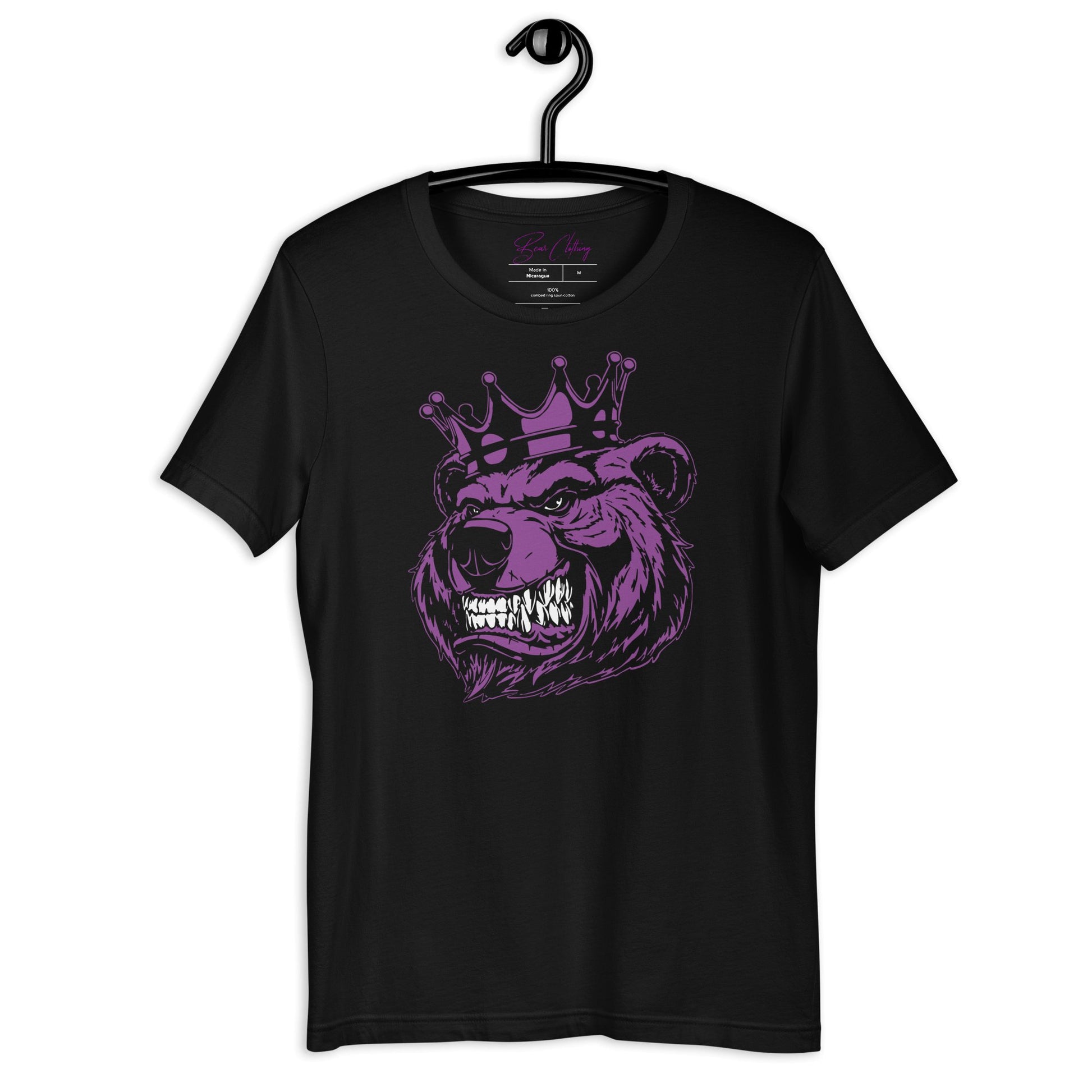 Purple Print Bear Tee! - Bearclothing