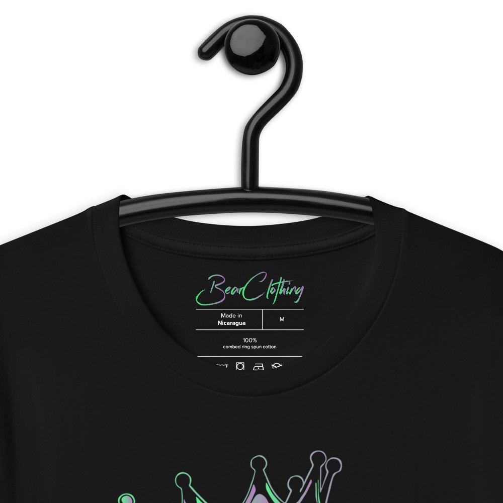 Multi Colored Bear Print t-shirt' - Bearclothing