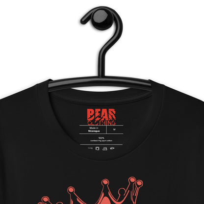 Red Print Bear Short-sleeve t-shirt' - Bearclothing