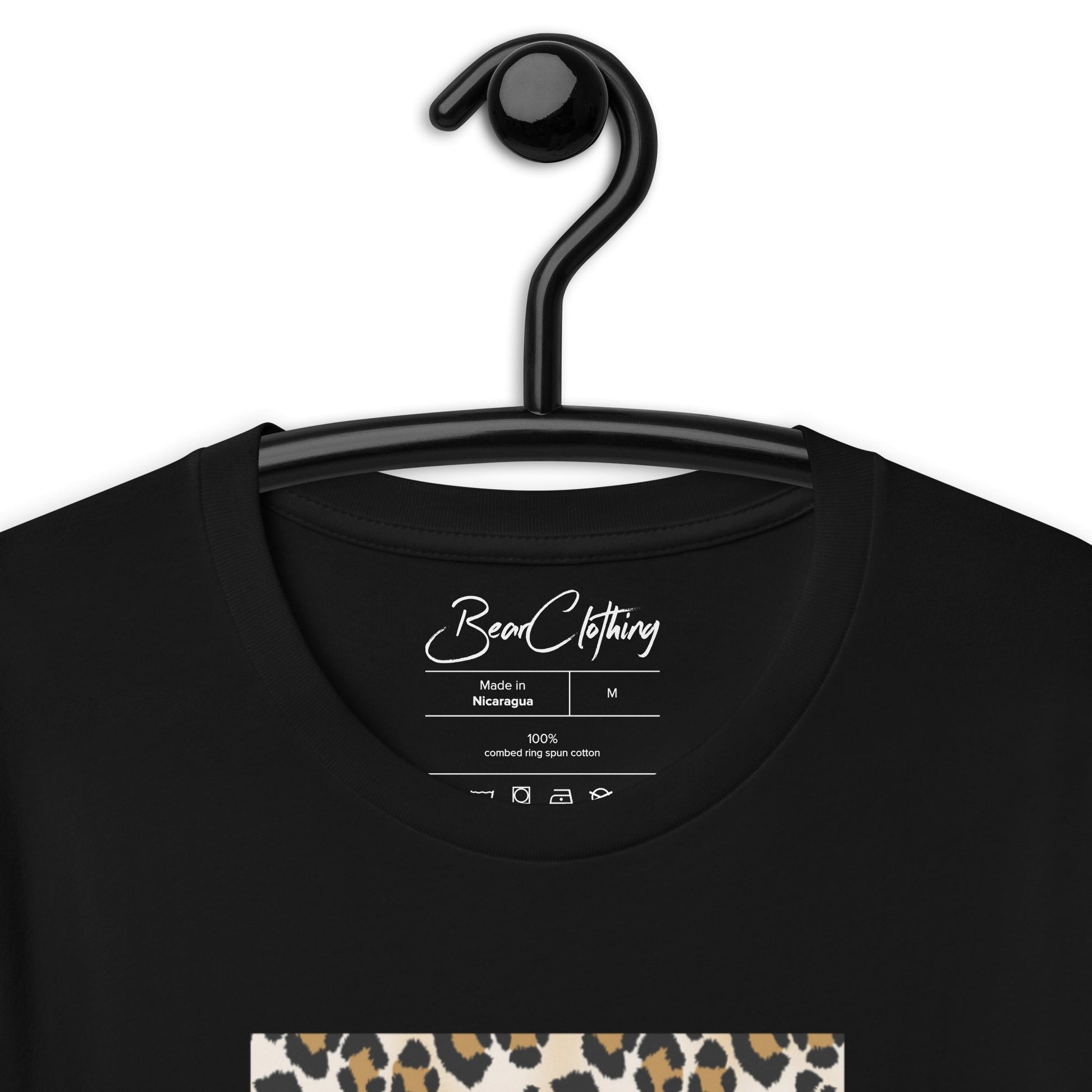 Unisex Matching Leopard Print Tee.. - Bearclothing