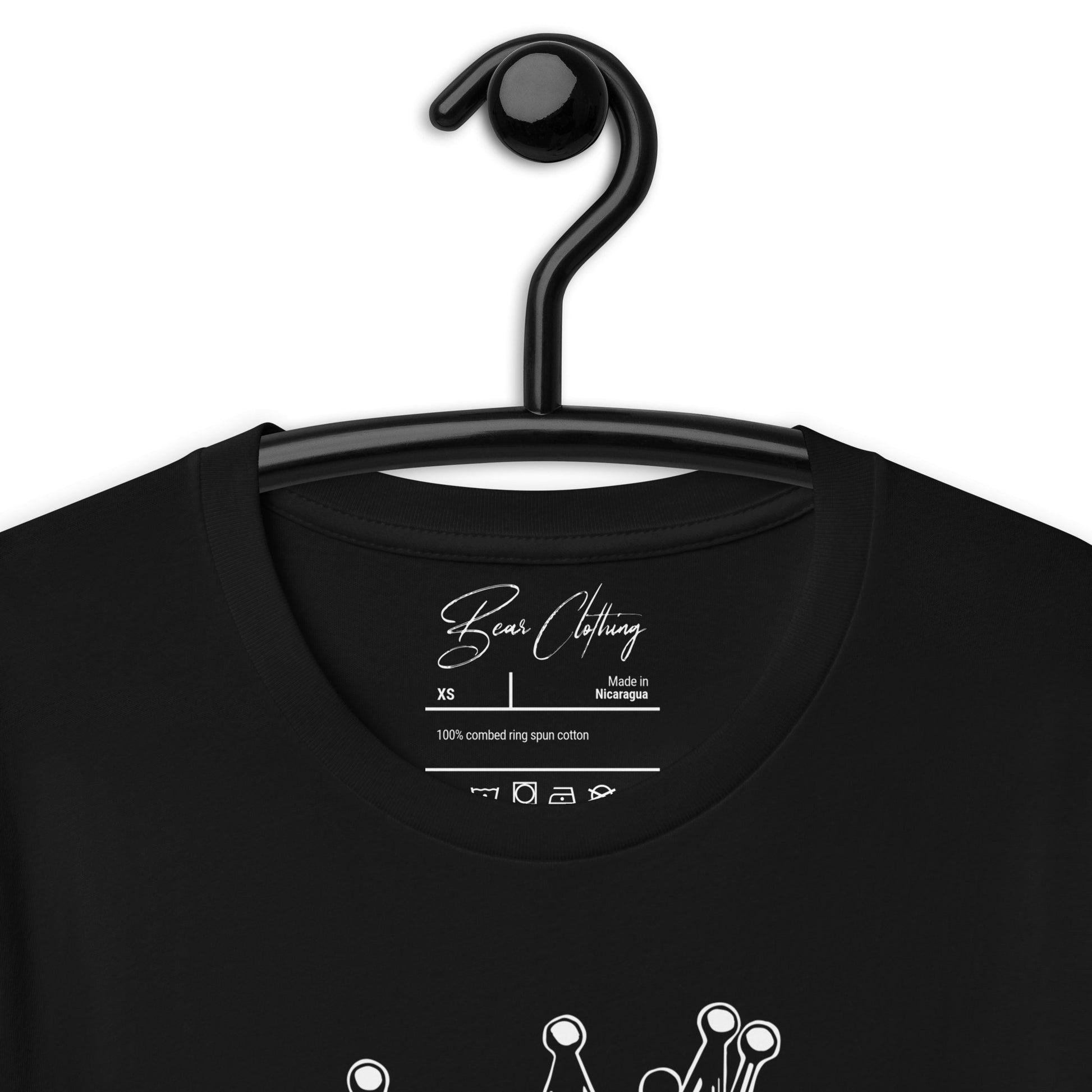 White Bear with Crown Print Tee - Bearclothing