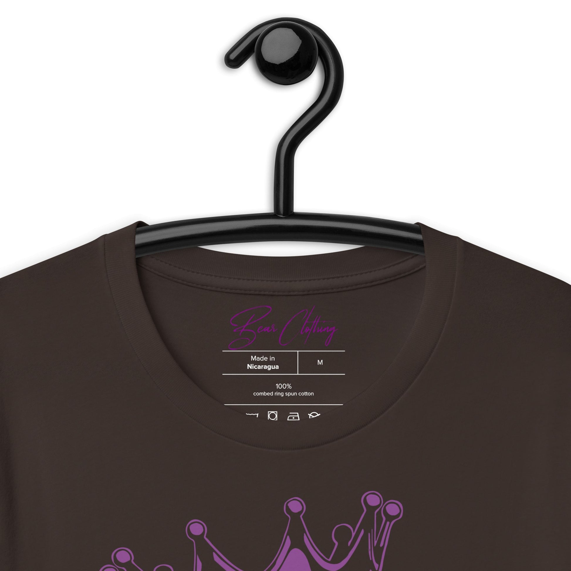 Purple Print Bear Tee! - Bearclothing