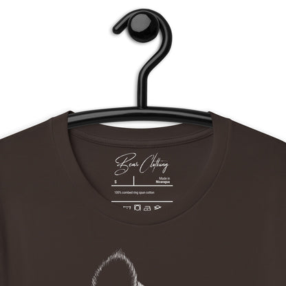 Exclusive White Print Bear Tee