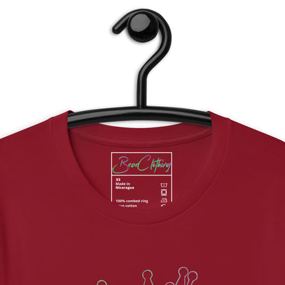 Multi-Colored Bear with Crown Print Tee - Bearclothing
