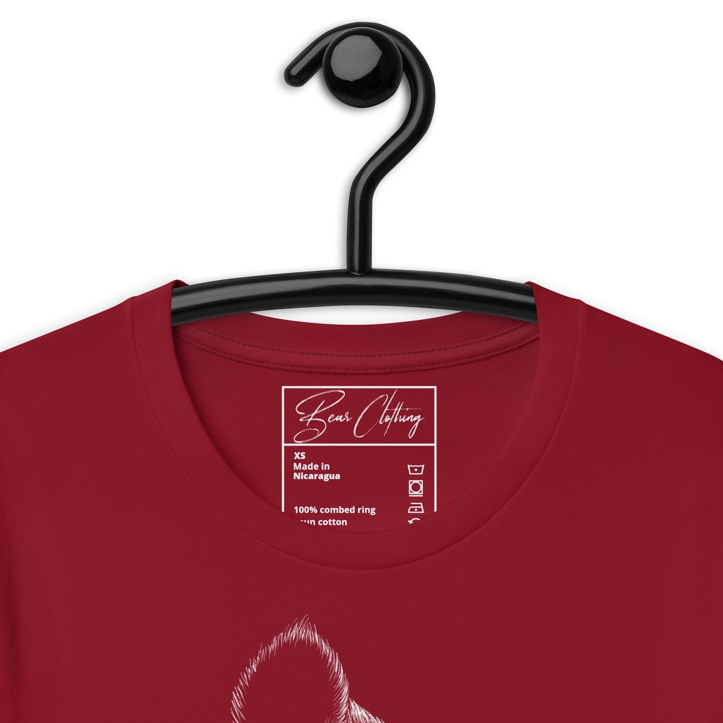 25$ unisex Exclusive White Bear Print Women Tee