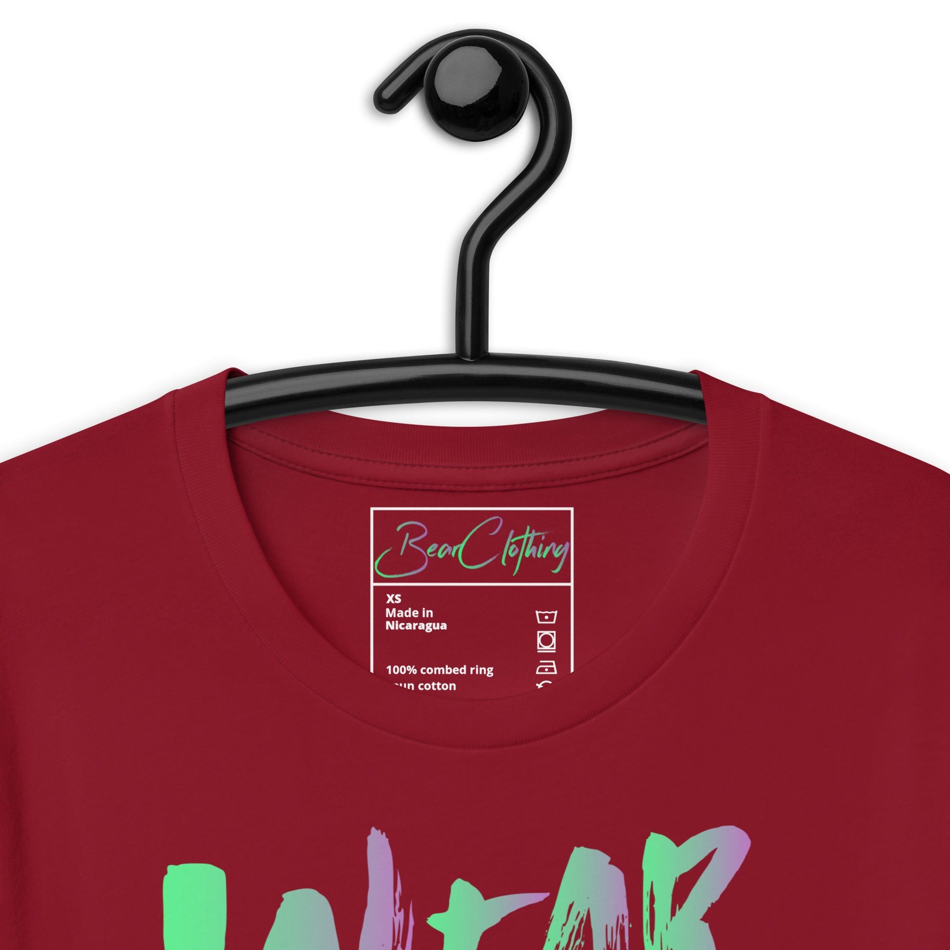 Multi-colored Wear Your Worth Tee - Bearclothing