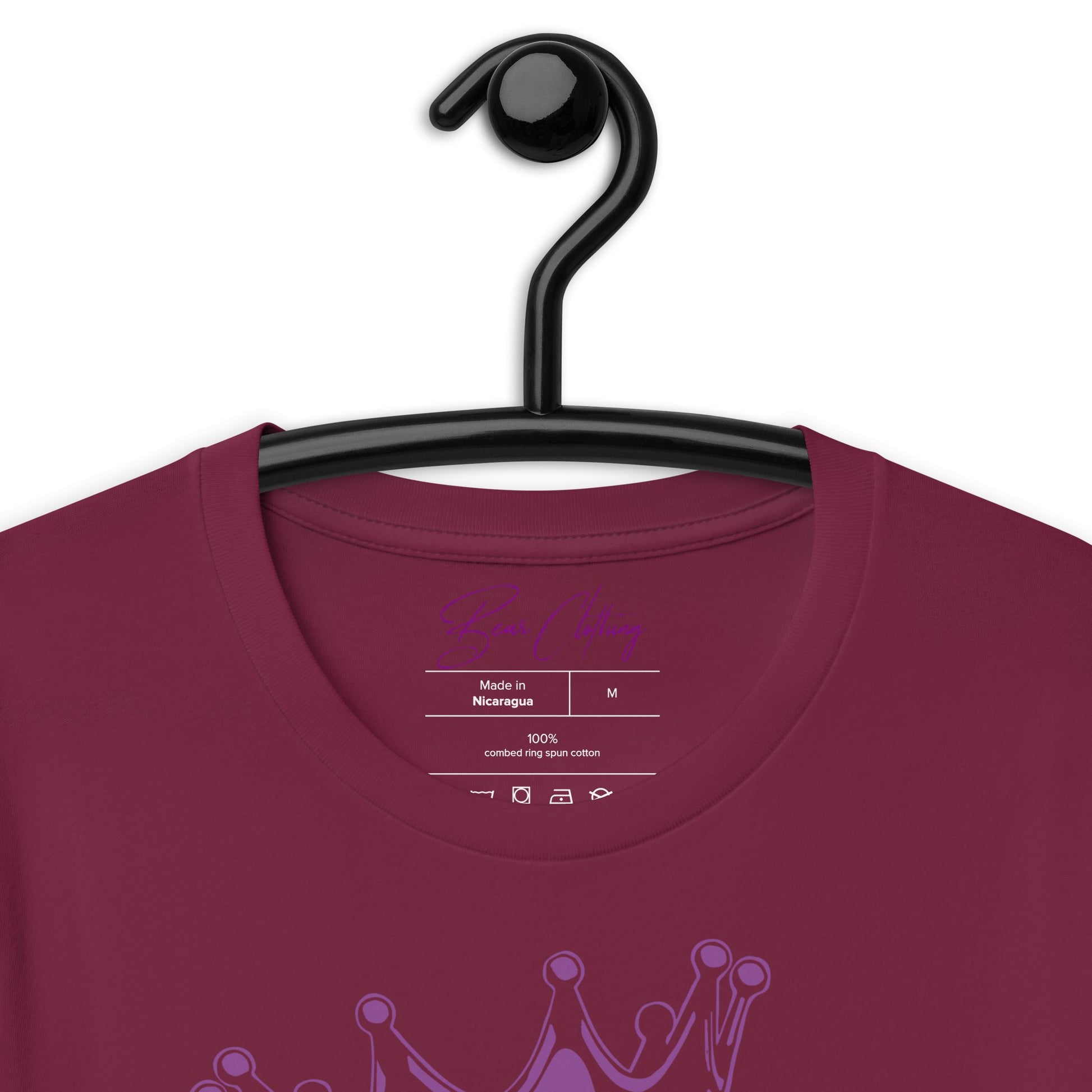 Purple Print Bear Tee! - Bearclothing