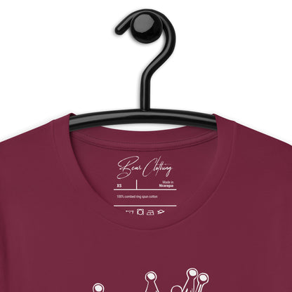 White Bear with Crown Print Tee - Bearclothing