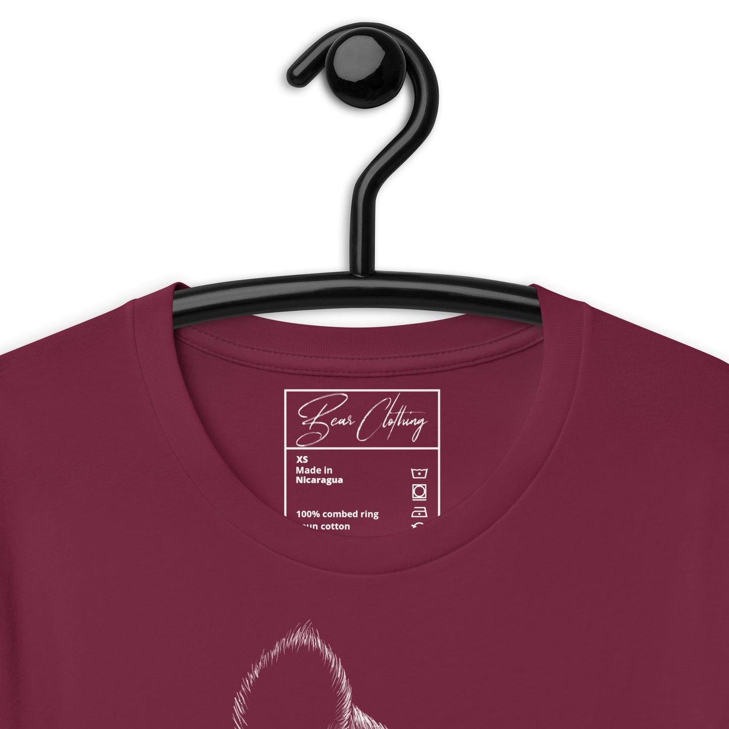 25$ unisex Exclusive White Bear Print Women Tee