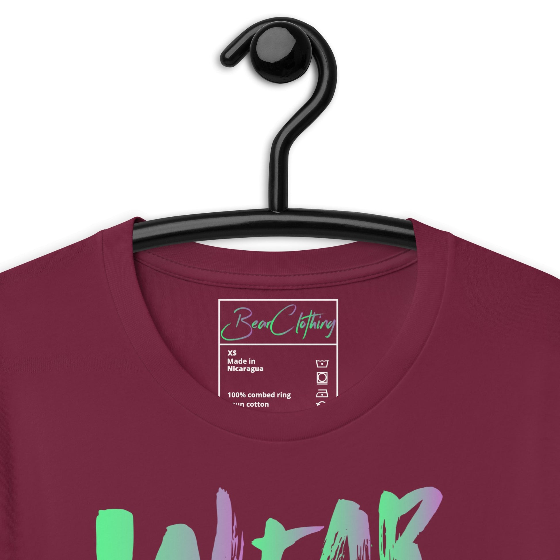 Multi-colored Wear Your Worth Tee - Bearclothing